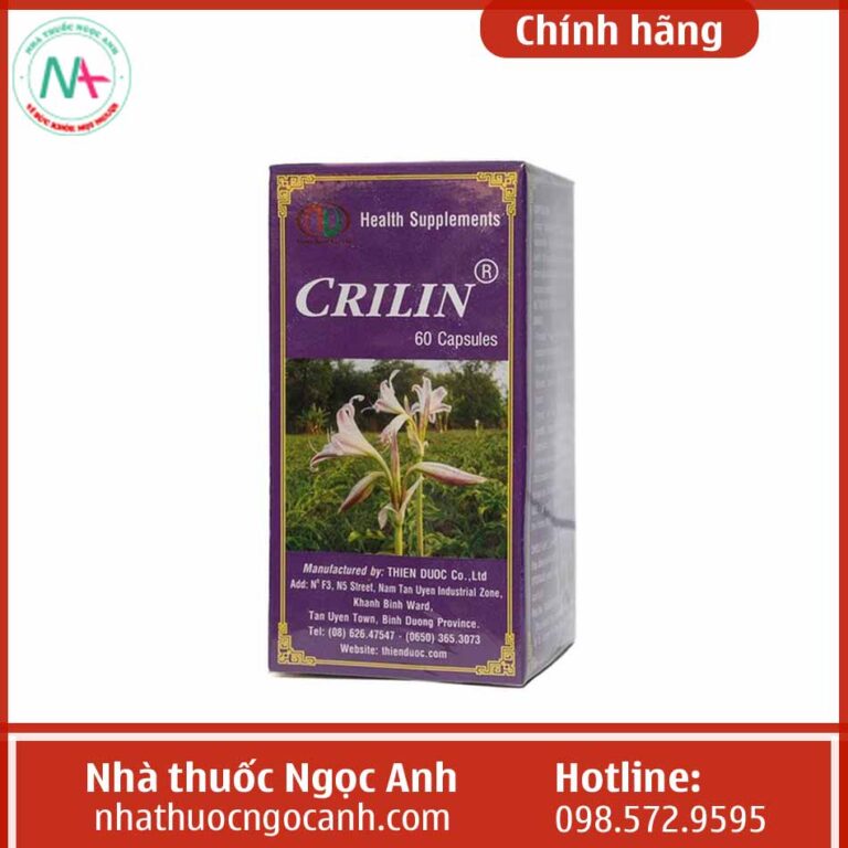 Thực phẩm chức năng Crilin