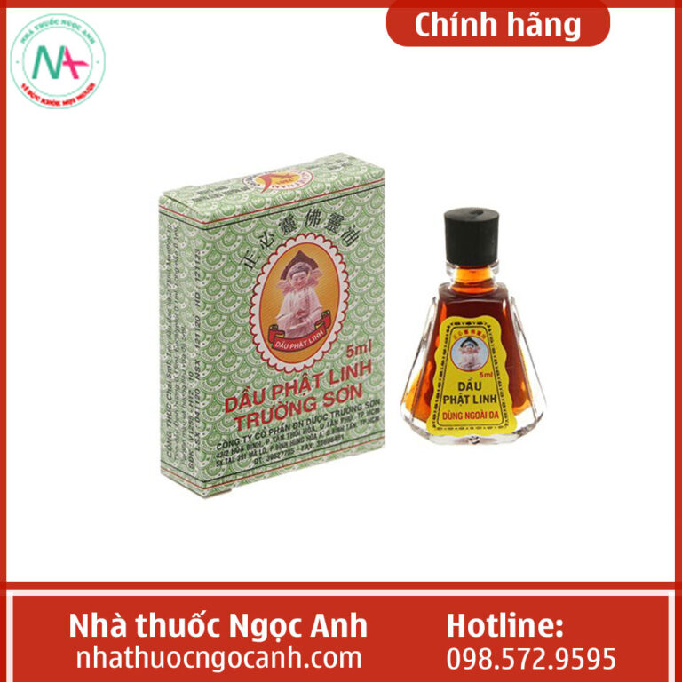 Hình ảnh dầu gió Phật Linh Trường Sơn 5mL