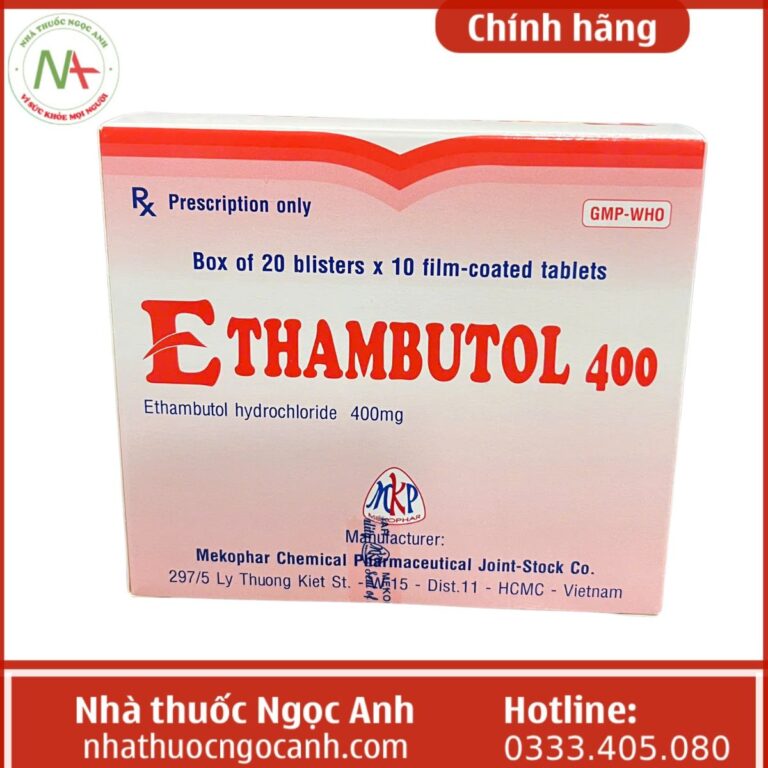 Ethambutol 400 Mekophar