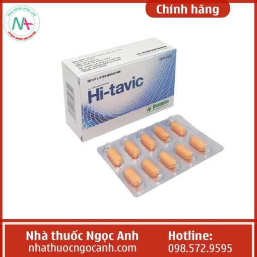 Hình ảnh dạng đóng gói của thuốc Hi - tavic