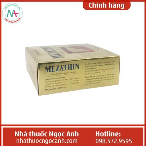 Hình ảnh về thông tin thuốc Mezathin