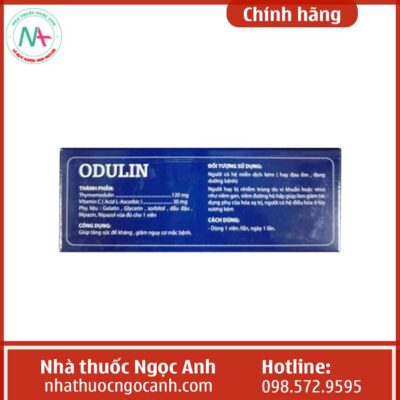 Hình ảnh hộp sản phẩm Odulin