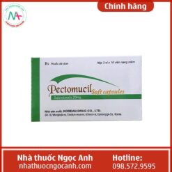 Hộp thuốc Pectomucil