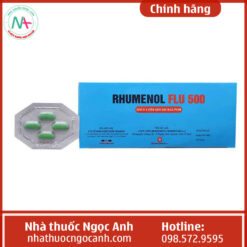 Hình ảnh thuốc Rhumenol Flu 500