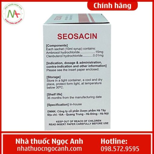 thuốc Seosacin