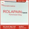 thuốc Rolapain Capsule tác dụng