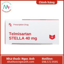Hình ảnh thuốc Telmisartan Stella 40mg phần nắp hộp