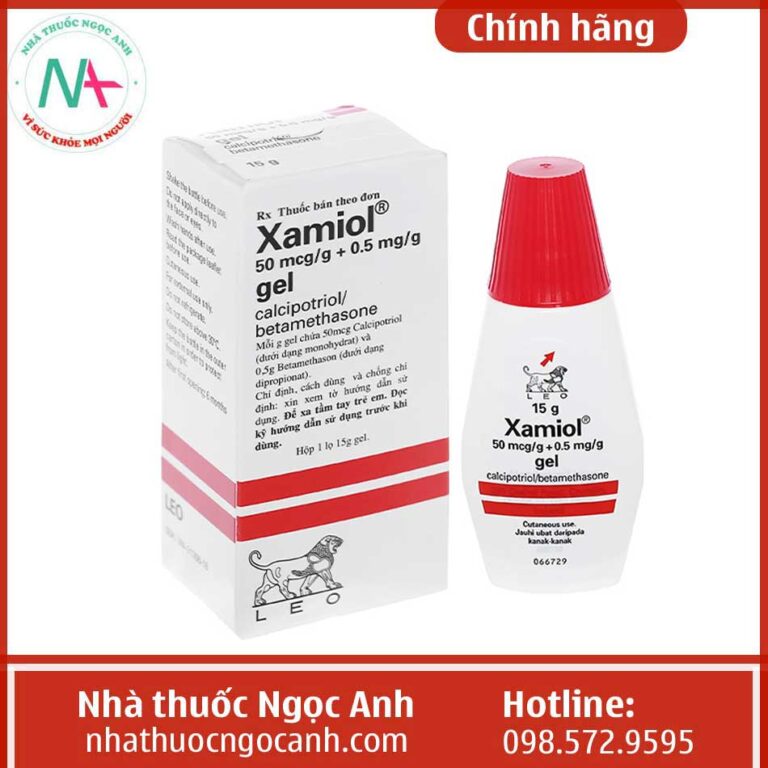 Hình ảnh thuốc Xamiol Gel 15g