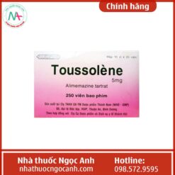 Thuốc Toussolene 5mg