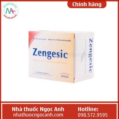 Thuốc Zengesic - điều trị giảm đau.