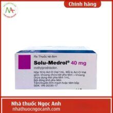 Solu-Medrol 40mg (hộp 10 lọ)