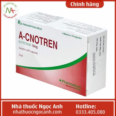 Hộp thuốc A-Cnotren