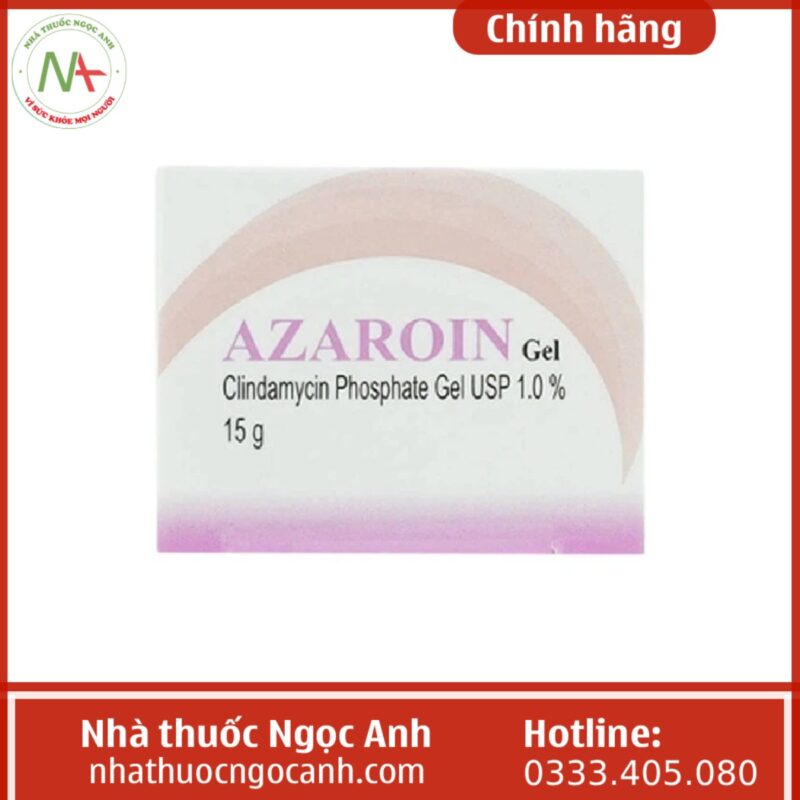 Thuốc Azaroin gel 15g có tác dụng gì, giá bao nhiêu, mua ở đâu?