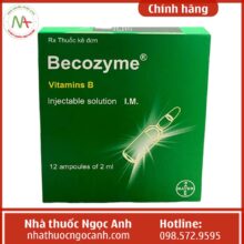 Hộp thuốc Becozyme Inj 2ml