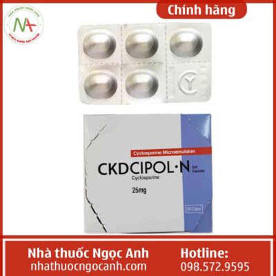 CKDCipol-N 25mg là thuốc gì?