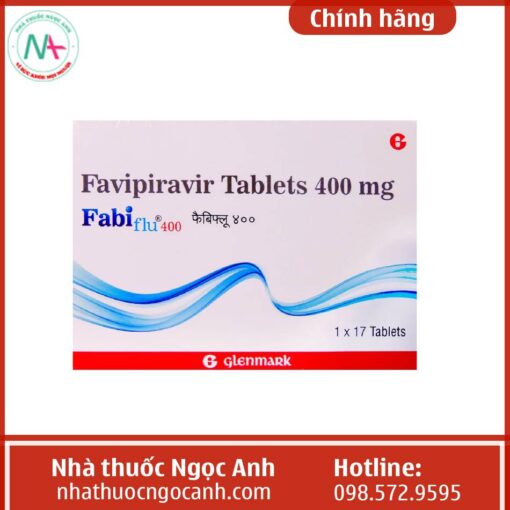 Favipiravir 400mg cótacs dụng gì?