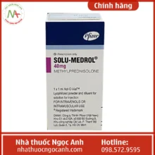 Hộp thuốc Solu-Medrol 40mg