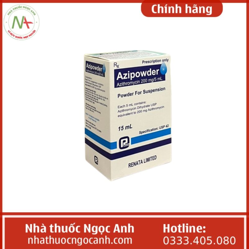 Thuốc Azipowder là thuốc gì, giá bao nhiêu, mua ở đâu?