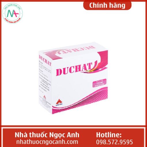 Thuốc Duchat 7,5ml có tác dụng gì?