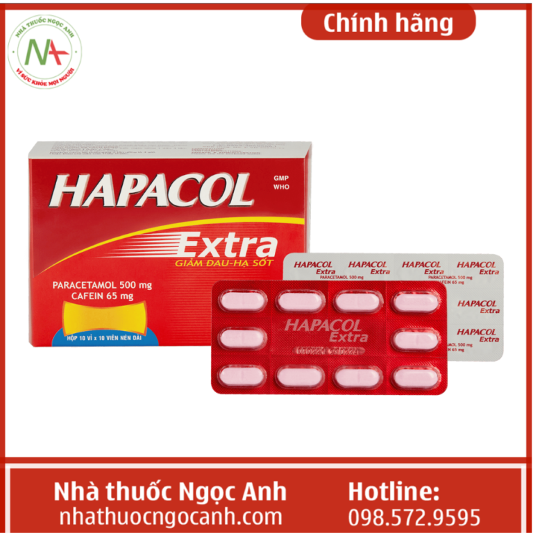 thuốc hapacol extra 500