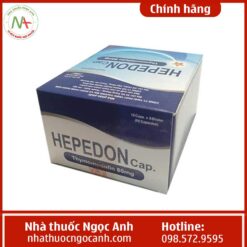 Hình ảnh hộp thuốc Hepedon