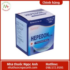 Hình ảnh của hộp thuốc Hepedon