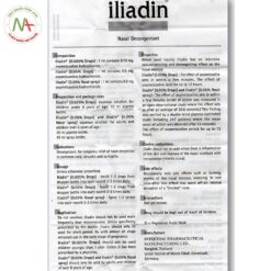 Hướng dẫn sử dụng thuốc Iliadin Baby
