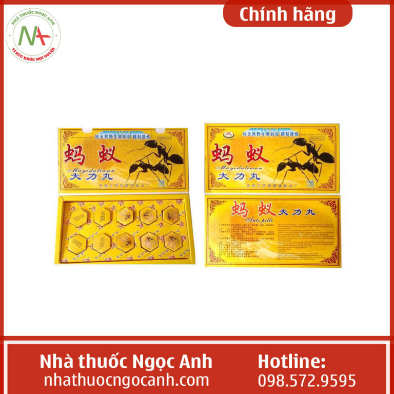 Hộp sản phẩm Kiến Càng Đen Tây Tạng