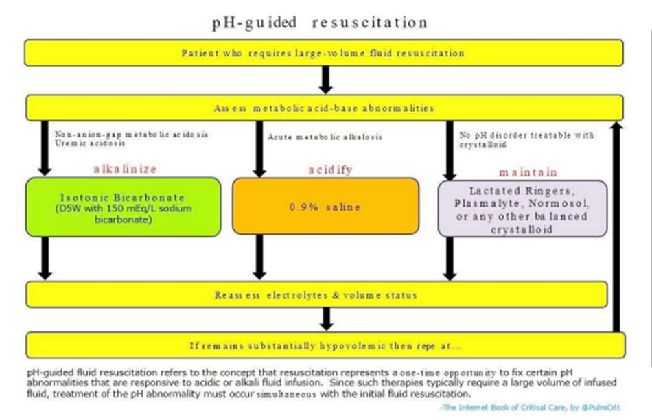 pH - guided resuscitation