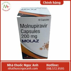 Thuốc molaz molnupiravir 200mg