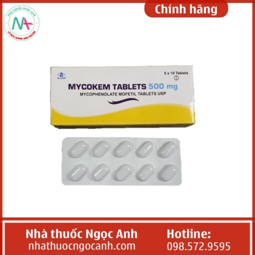 Thuốc Mycokem tablets 500mg là gì?