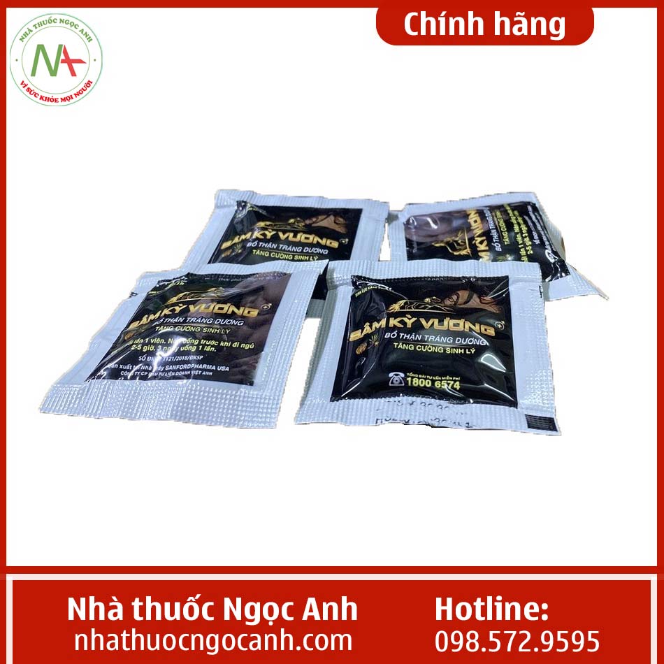 Hình ảnh của viên Sâm Kỳ Vương