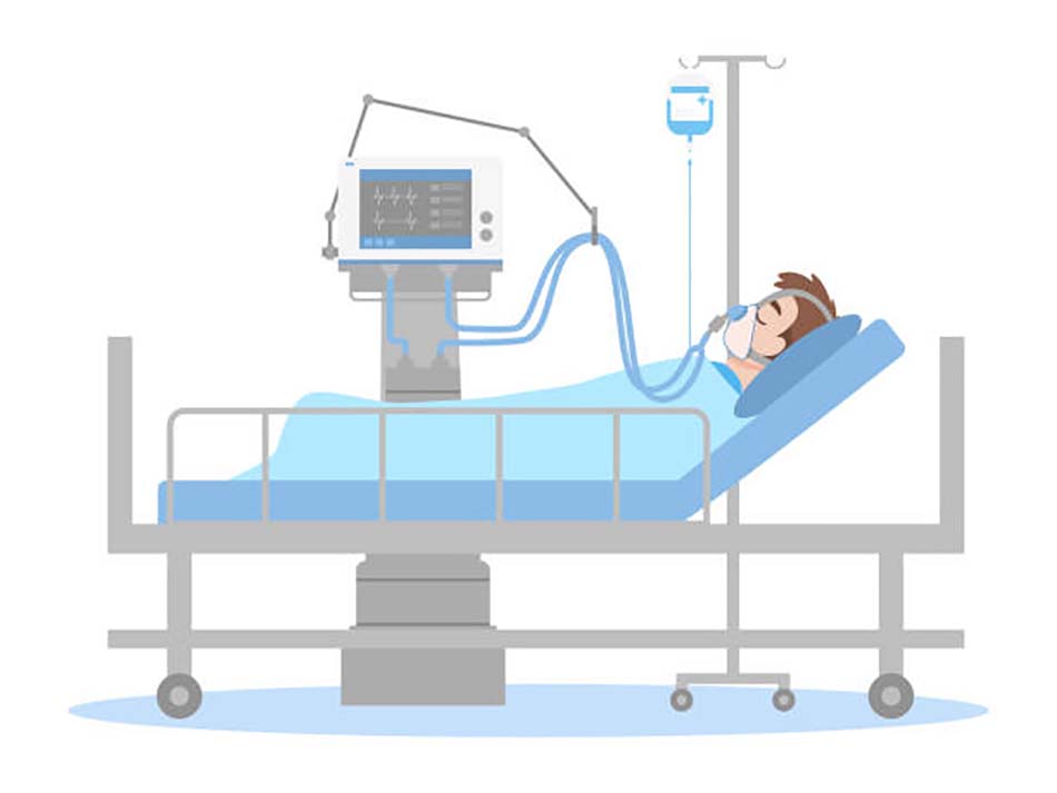 Liệu pháp oxy và thở máy điều trị bệnh nhân người lớn bị COVID-19 nặng