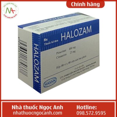 thành phần thuốc Halozam