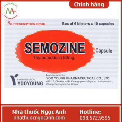 Công dụng Semozine Capsule