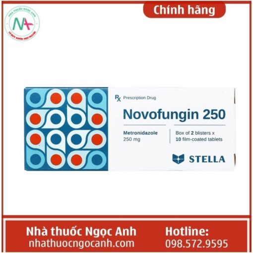 Thành phần thuốc Novofungin 250
