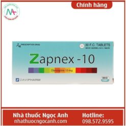 Thuốc Zapnex lưu ý sử dụng