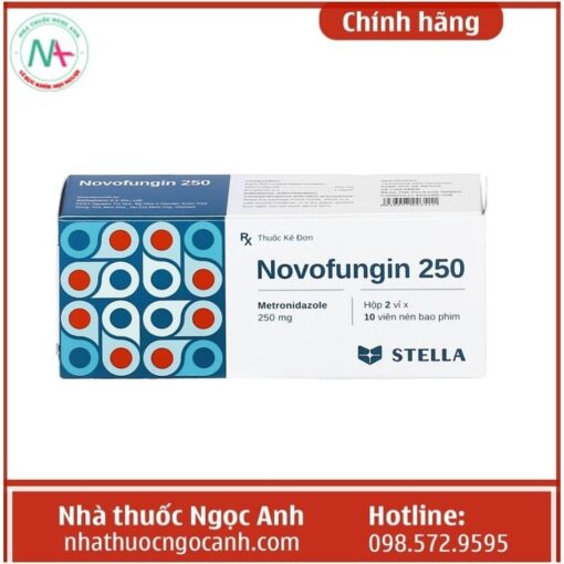 Viên nén thuốc Novofungin 250