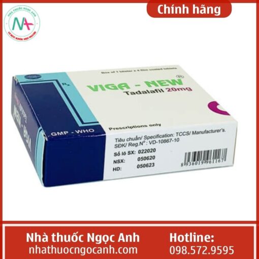 Công dụng của thuốc Viga - New