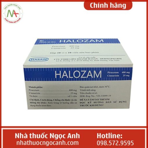 Halozam là thuốc gì?