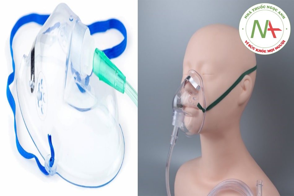 Hình 8.2. Hệ thống thở oxy mask mặt đơn giản