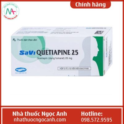 Thuốc Savi Quetiapine 25mg có tốt không?