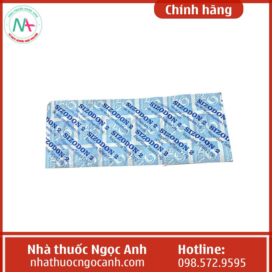 Thuốc Sizodon 2 có tác dụng gì?