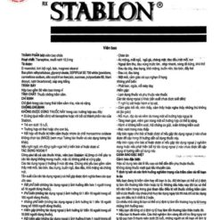 Hướng dẫn sử dụng thuốc Stablon