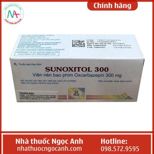 Thuốc Sunoxitol 300mg có tác dụng gì