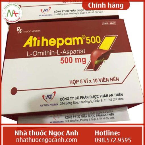 thuốc Atihepam 500