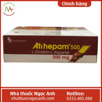Hộp thuốc Atihepam 500