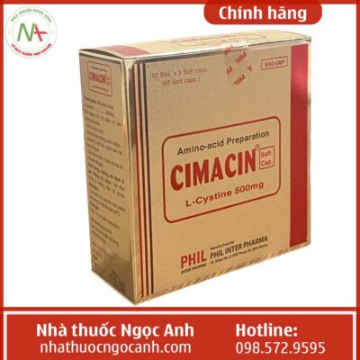Hộp thuốc Cimacin 500mg