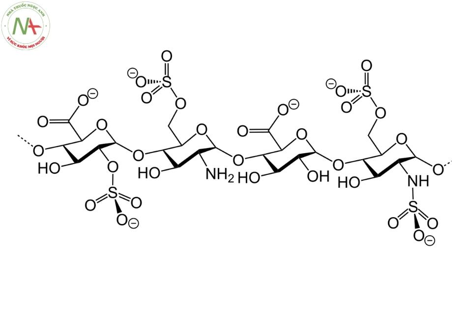 Cấu trúc phân tử của Heparin
