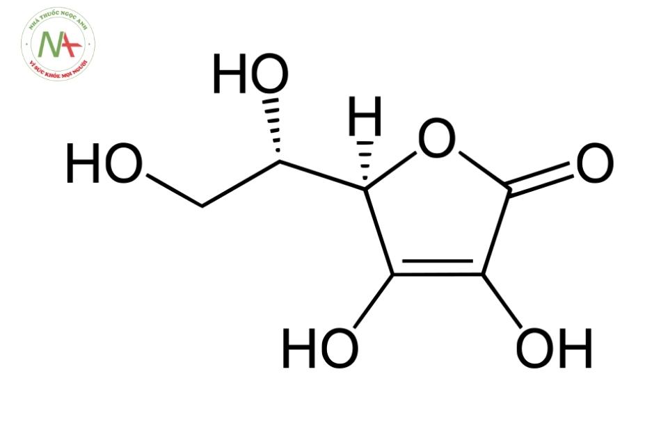 Cấu trúc phân tử của vitamin C